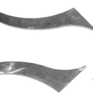 Short Breed inzetbaar Fender Strut Raw Harley-Davidson