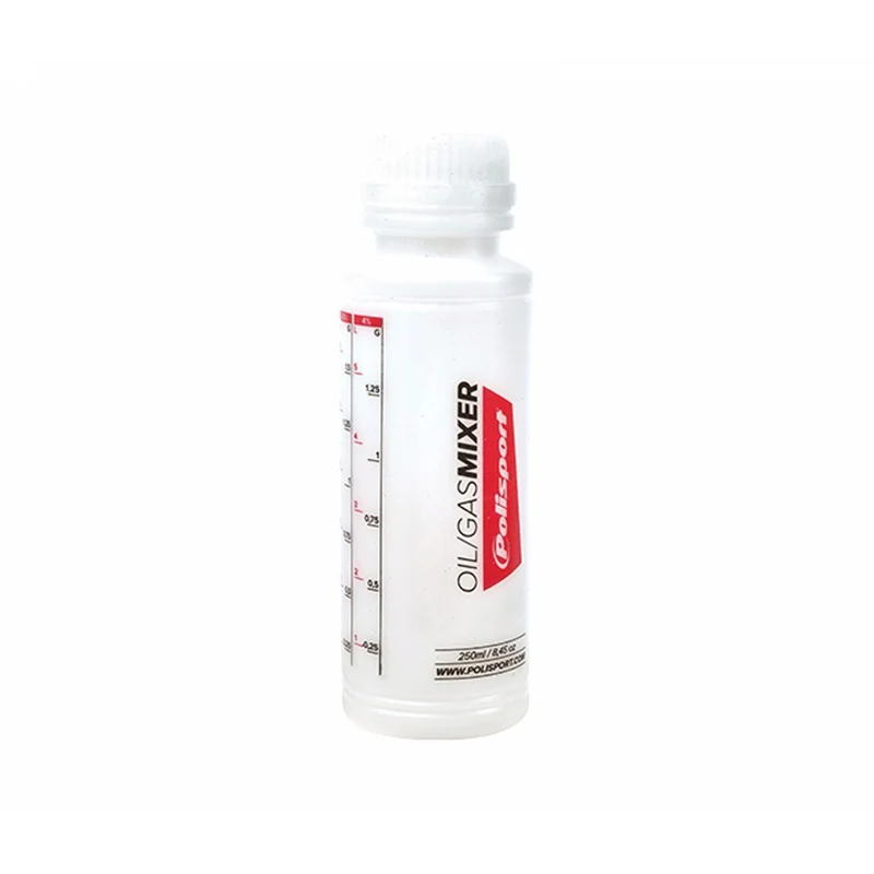 Carbon Fiber Mezclador de aceite 125ml para garrafa de gasolina Polisport Prooctane 10L