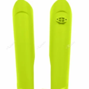 Quick Release Protectores de horquilla RACETECH - amarillo fluorescente