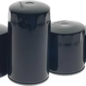 Short Shovelhead, Ironhead, Early Evolution Engine Krachtige Oil Filter Magnet Black Harley-Davidson