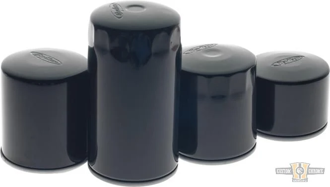 Short Shovelhead, Ironhead, Early Evolution Engine Krachtige Oil Filter Magnet Black Harley-Davidson