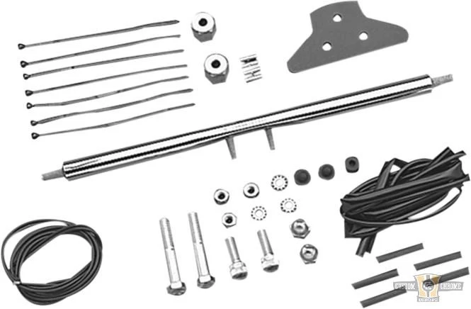 Turn Signal Lowering Bracket Metaalglans Harley-Davidson