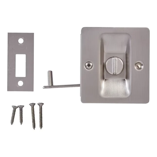 Gecertificeerd National Hardware 2.75- Satijnstof Nickel Pocket Door Pull