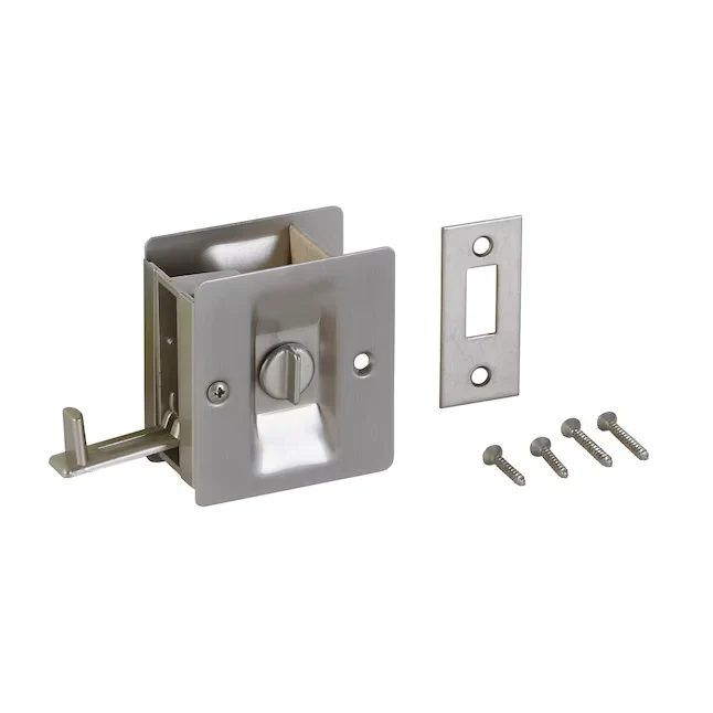Gecertificeerd National Hardware 2.75- Satijnstof Nickel Pocket Door Pull