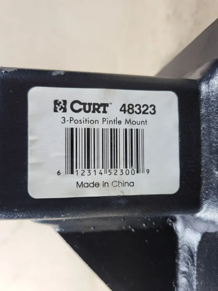 3-Position Pintle Mount 48323, 10,000 lbs