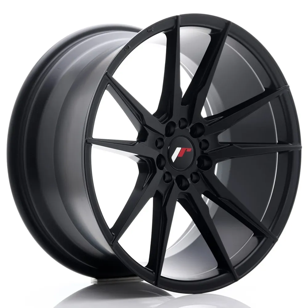 Japan Racing JR-21 Extreme Concave 19x9.5" 5x114.3/120 ET22, Flat Koolzwart