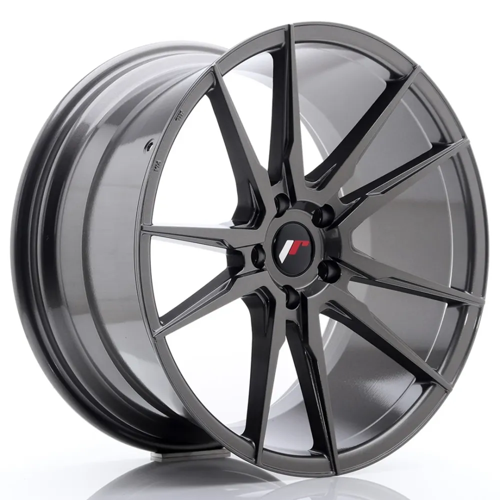 Japan Racing JR-21 Extreme Concave 20x10" 5x112 ET30, Hyper Asgrijs Compatible met Fleet Management Software