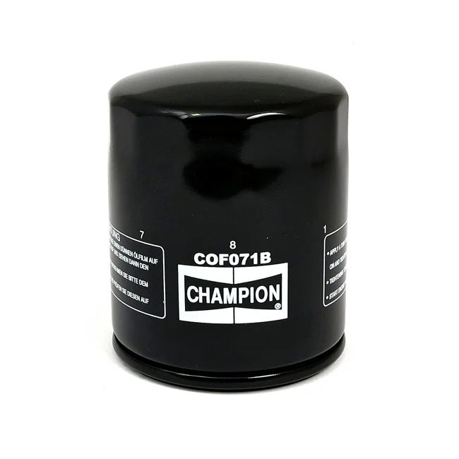 Verchroomde Champion Oil Filter Harley-Davidson