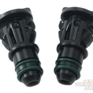 Oil line to tank retainers Harley-Davidson met oliepeilstok