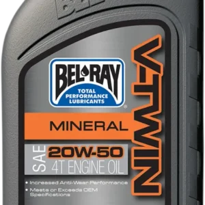 Aceite Motor Para Harley-Davidson 20W-50 Bel-Ray V-Twin Mineral met Garantie