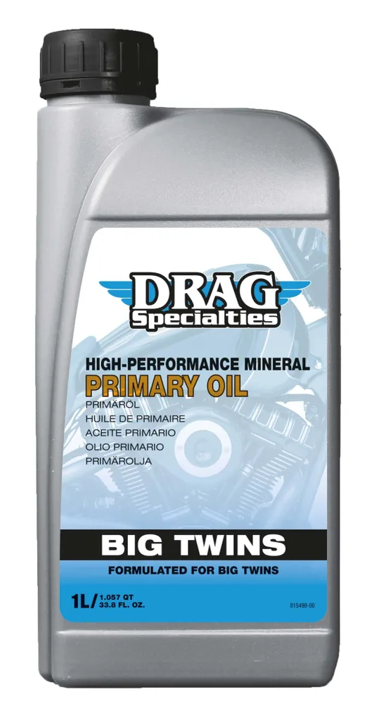 Aceite De Primaria Alto Rendimiento Para Harley-Davidson Drag Specialties 1L voor Hoge Kilometerstanden