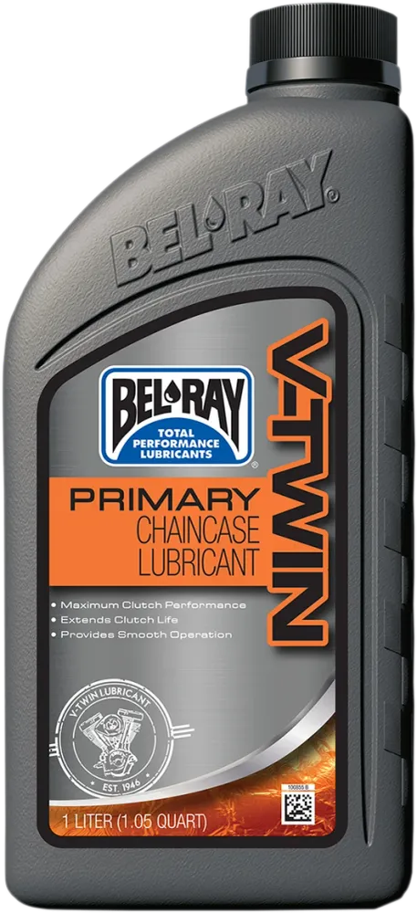 Aceite Primaria Para Harley-Davidson Bel-Ray V-Twin Big Twin Primary Oil 1L voor All-weer Gebruik