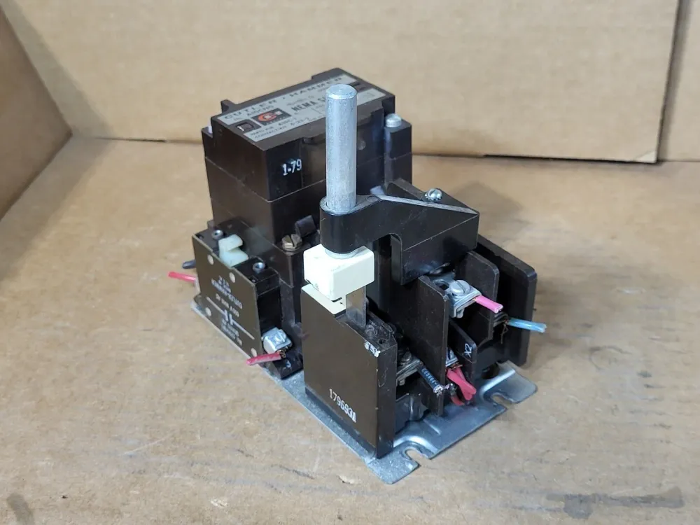 2x27 Amp, NEMA Size 1 Electric Motor Starter A10CN0