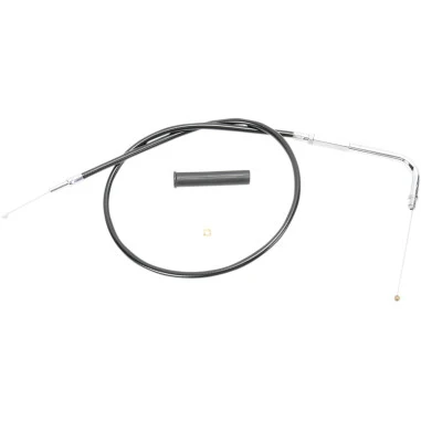 Cable Acelerador Para Harley-Davidson 88cm (34-3/4) Throttle Cable Zwart Vinyl met 400A Piekstroom