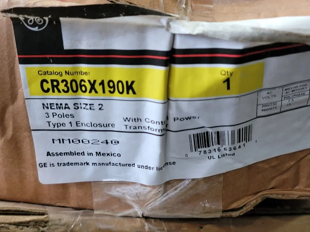 Motor Starter Enclosure CR306X190K