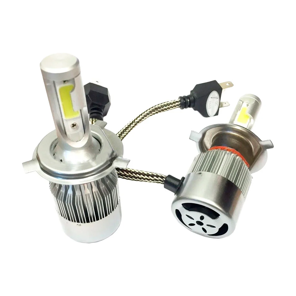 1992-2003 Honda Civic 72W 7600LM COB LED Headlight Conversion Kit Hi/Low Beam