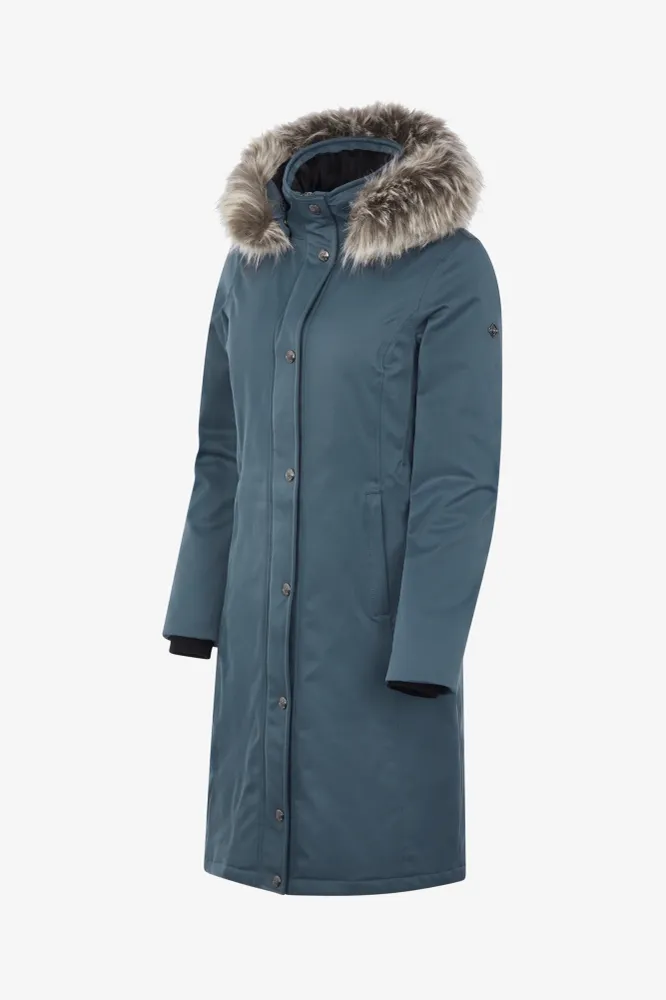 Anya Waterproof Riding Coat Petrol 12