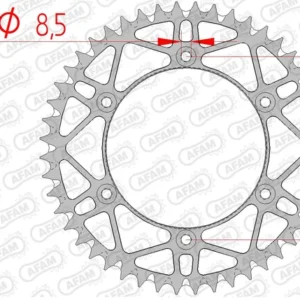 Corona AFAM acero autolimpiable 14206 - Paso 520 voor Campers en Caravans