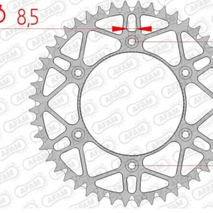 Corona AFAM acero autolimpiable 71304 - Paso 520