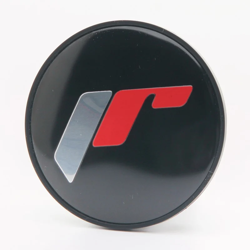 Geurloze Japan Racing Veelzijdig Center Cap Sticker - Black, JR Logo