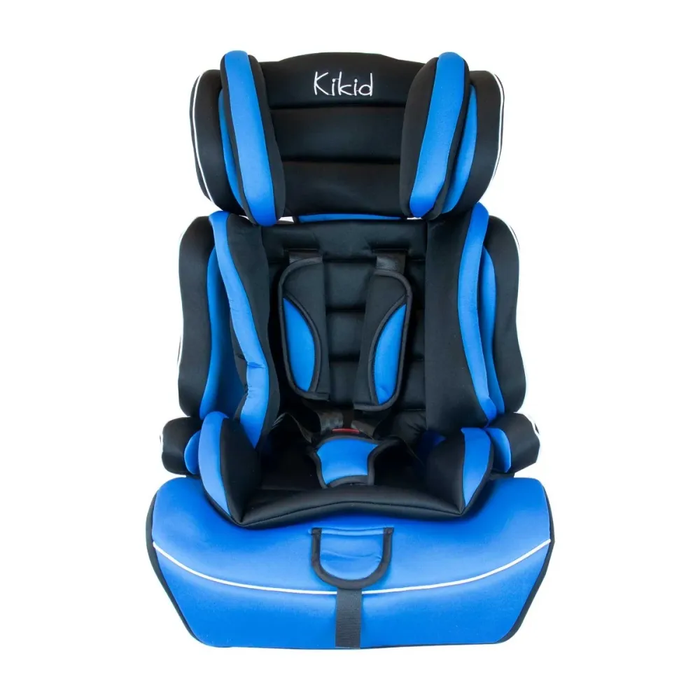 Geurloze Kikid Car Seat Basic Blauw, 9-36 kg