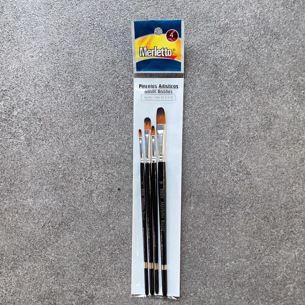 Geurloze Merletto - Pinceles lengua de Gato