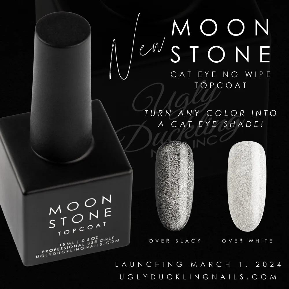 UD Moonstone - Cat Eye No Wipe Topcoat Complete Set met 3 Applicators