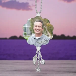 Scallop Loving Memory Memorial Car Charm Geschikt voor Stoffen
