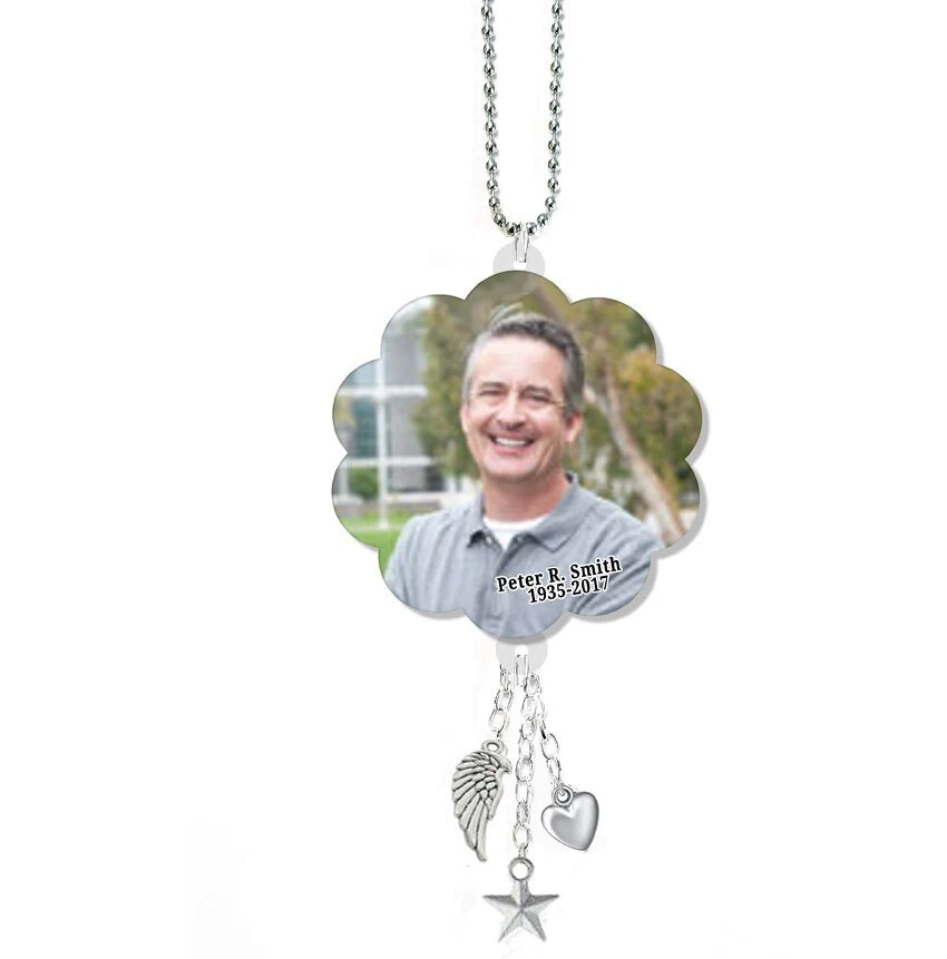 Scallop Loving Memory Memorial Car Charm Geschikt voor Stoffen