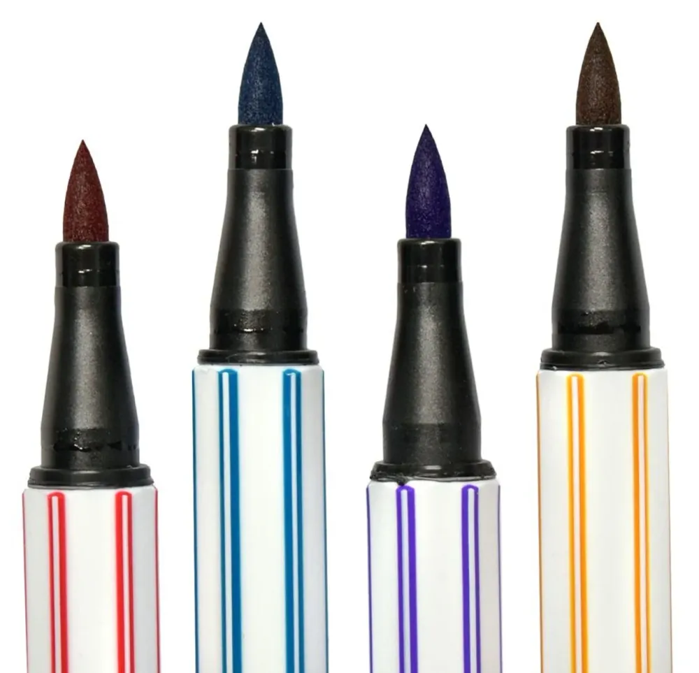 Stabilo - Pen 68 Brush Tip - 10 colores | 250ml | 12 Maanden Werking