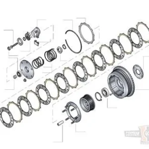 CLUTCH RAMP Harley-Davidson voor Auto, Motor en Caravan