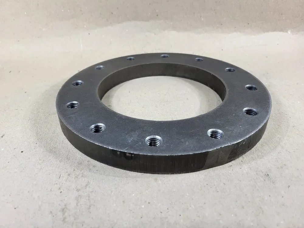 25mm Compact Twelve Bolt Mounting Plate 101-3944 met zwarte poedercoating