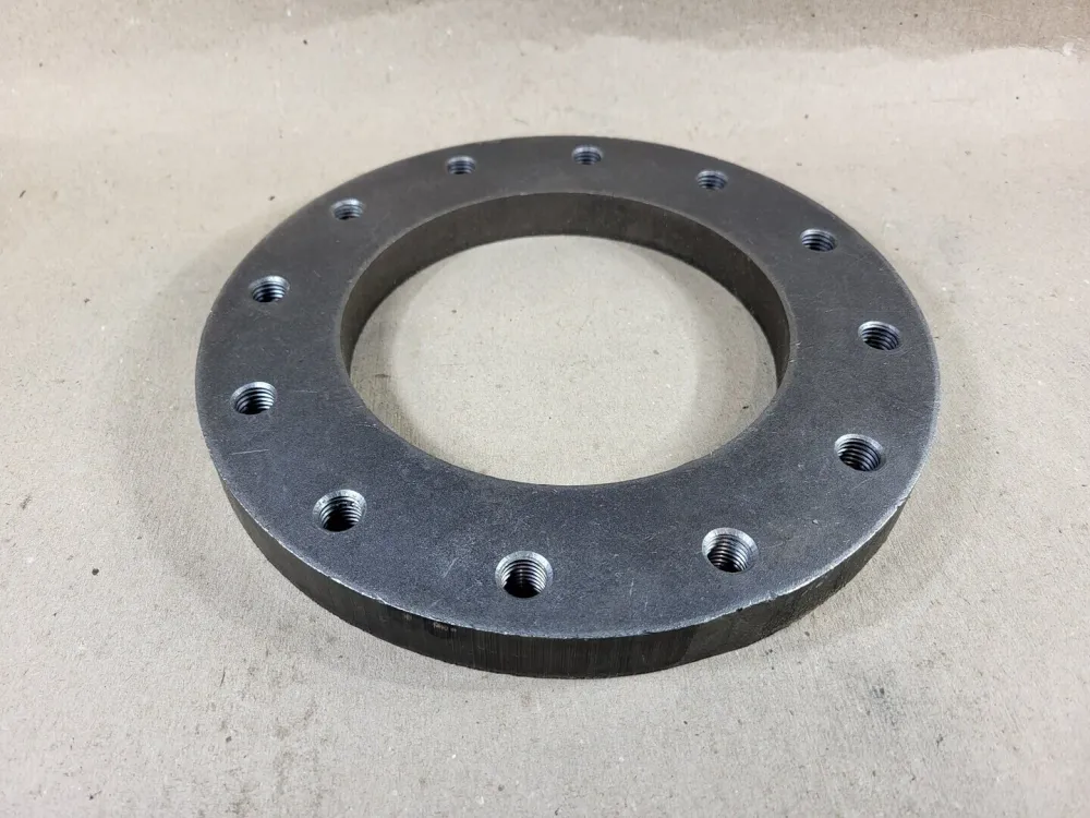 25mm Compact Twelve Bolt Mounting Plate 101-3944 met zwarte poedercoating