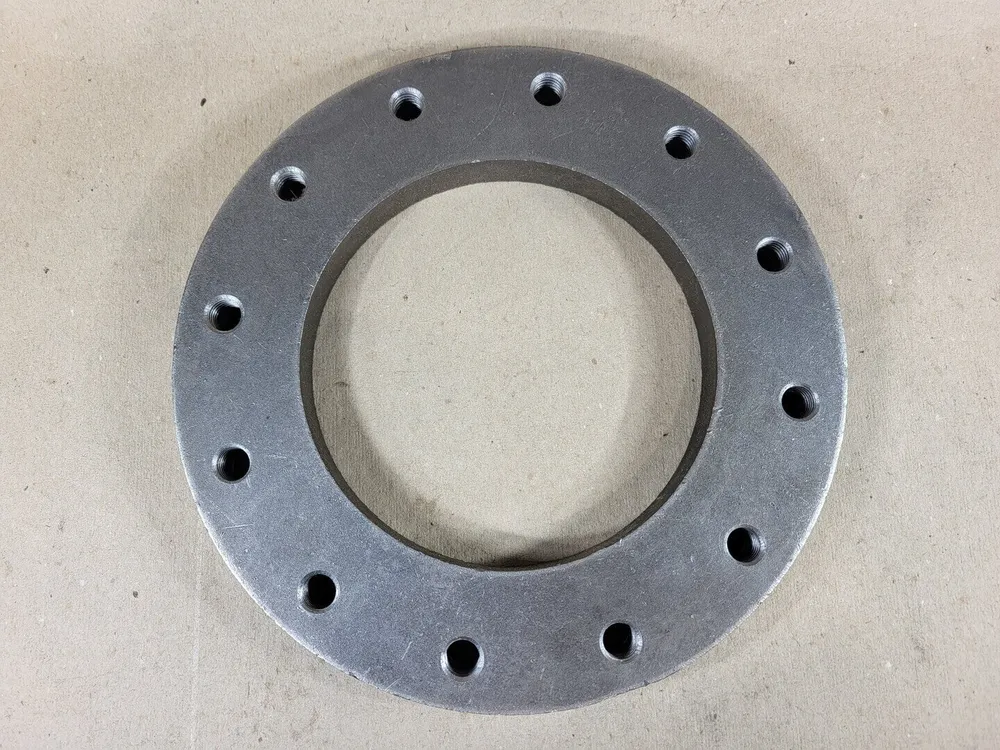 25mm Compact Twelve Bolt Mounting Plate 101-3944 met zwarte poedercoating