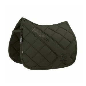 Dynamics AW25 Softshell Bicross Dressage Saddle Pad Olive P