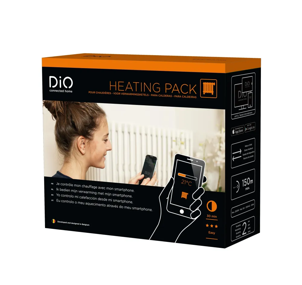 Connected heating pack - 1.0mm dikte