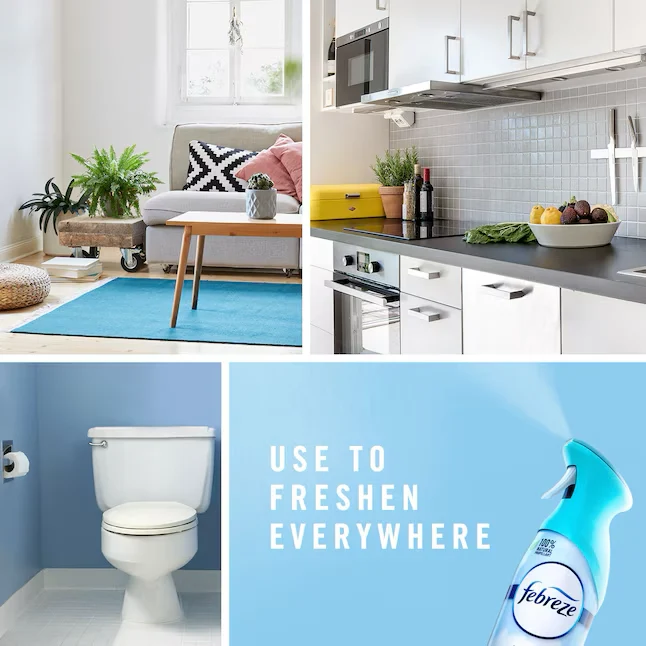 Febreze Air 8.8-oz Gain Origineel Dispenser Air Freshener (2-Pack) met microvezeldoek