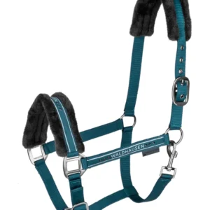Elegant Halter Petrol Blue P