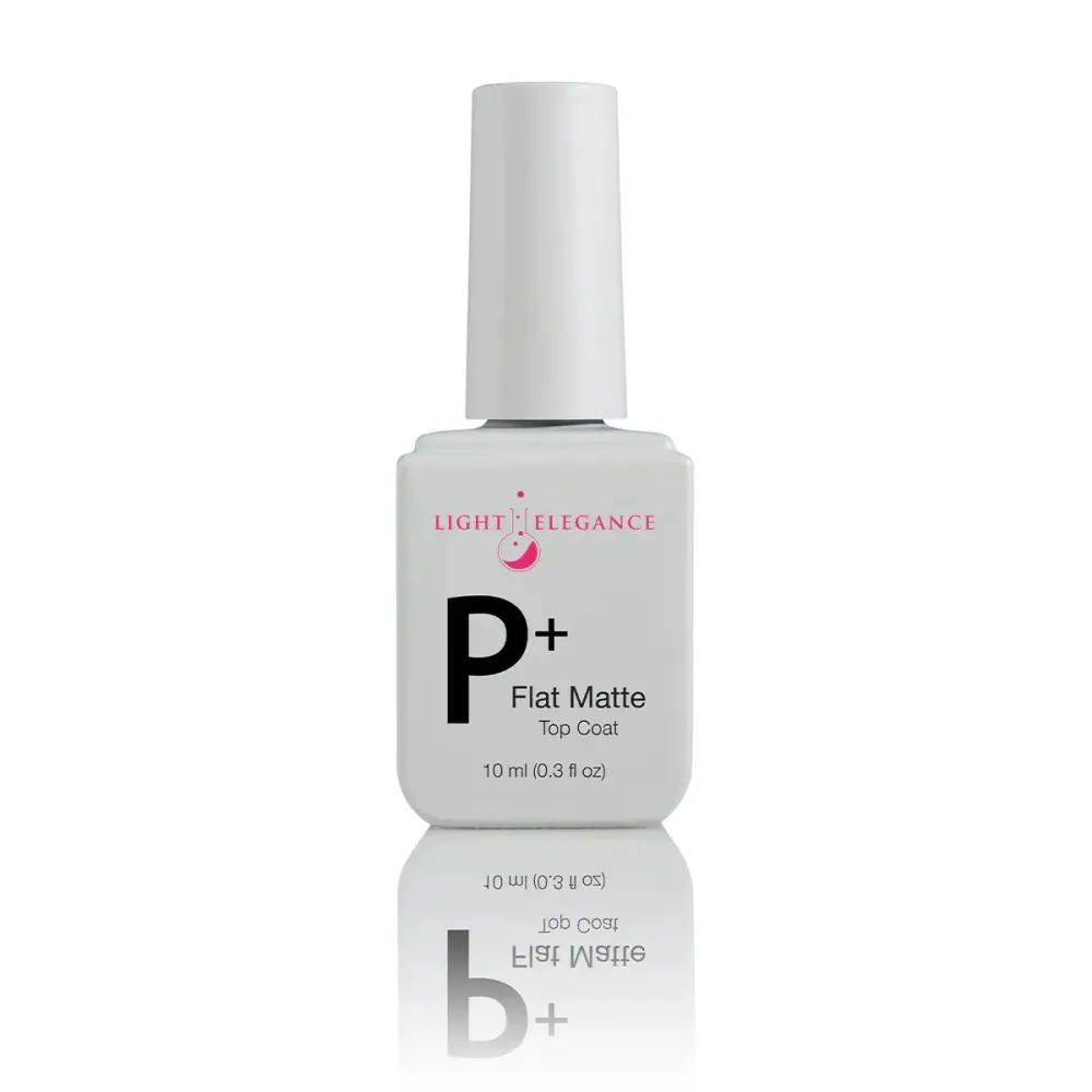 P+ Flat Matte UV/LED Top Coat, 10ml