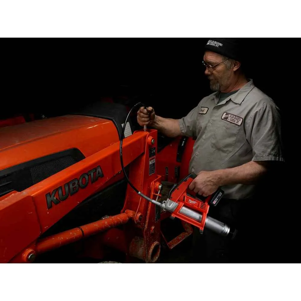 MILWAUKEE M12™ Grease Gun (Tool Only) Rood