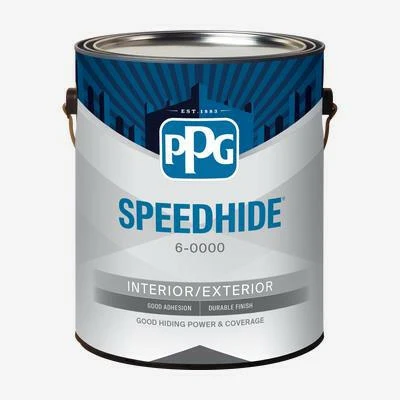 PPG SPEEDHIDE Interior/Exterior Water Based Alkyd (Satin - Ivoor & Pastel Base, 1-Gallon)