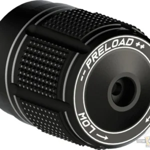 Sport Shift Knob Stoßdämfer-Drehknopf Flat Zwart Harley-Davidson