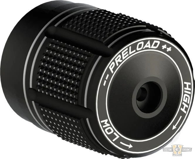 Sport Shift Knob Stoßdämfer-Drehknopf Flat Zwart Harley-Davidson