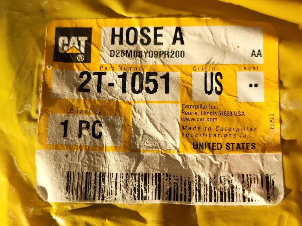 3.6mm Inner Diameter NPTF End Hose 2T-1051
