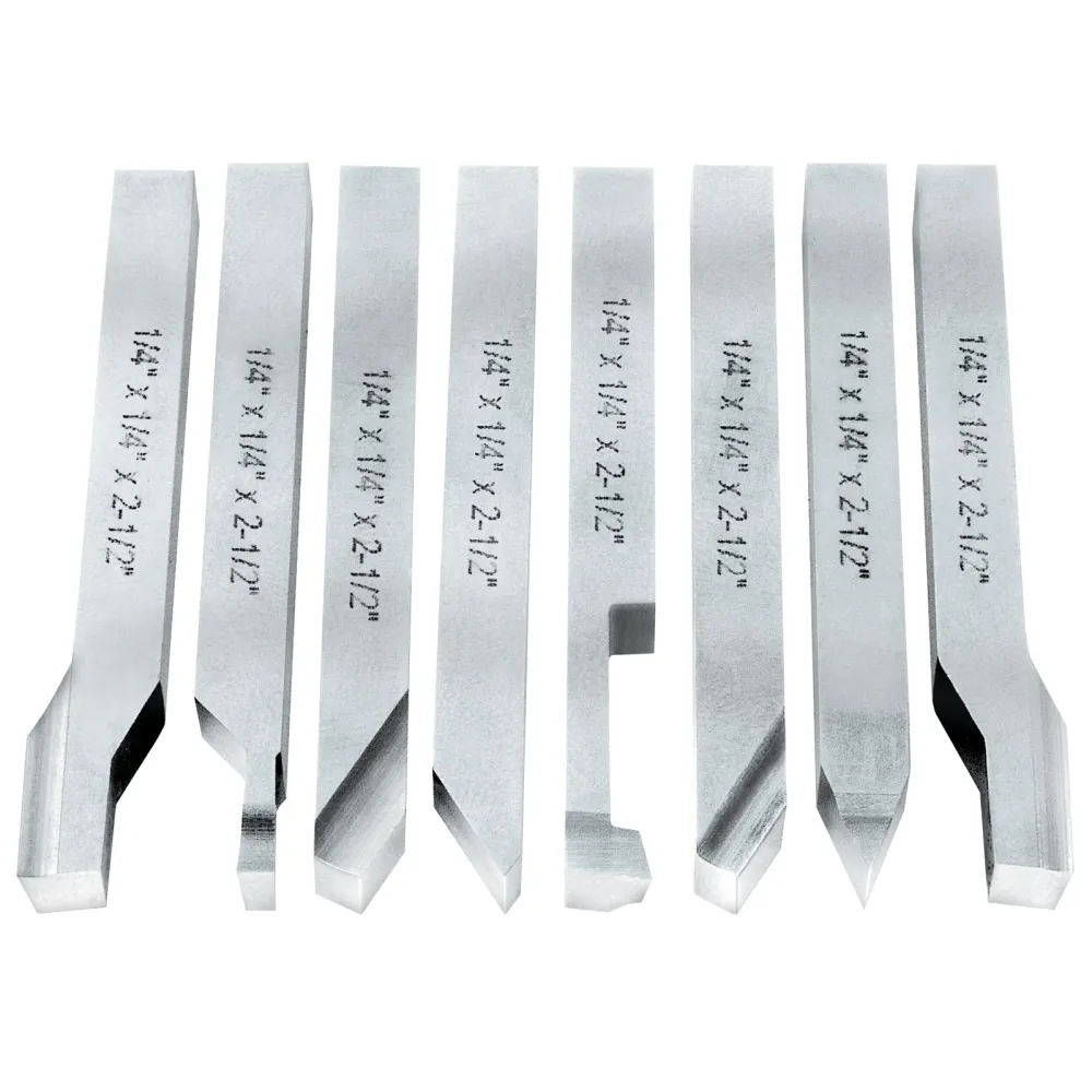 8-piece HSS Compact Tool Bit Set