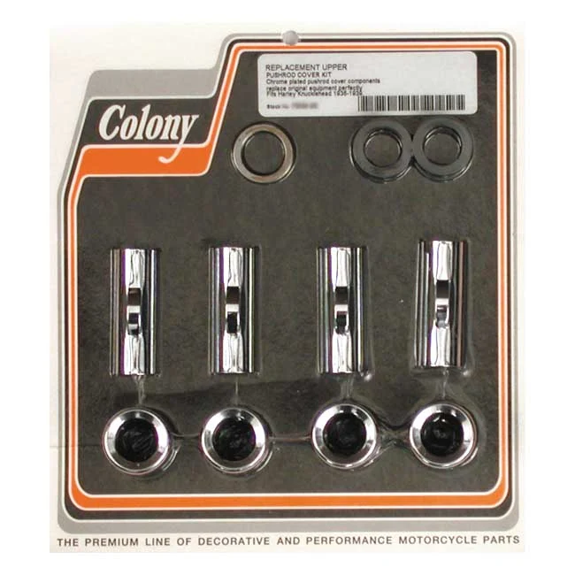 Colony Upper Pushrod Covers Kit Harley-Davidson