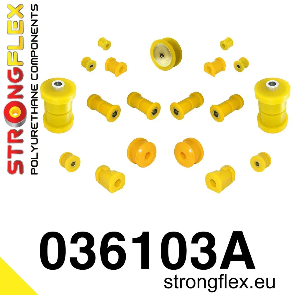 Full suspension bush kit SPORT - BMW > Serie 3 > II E30