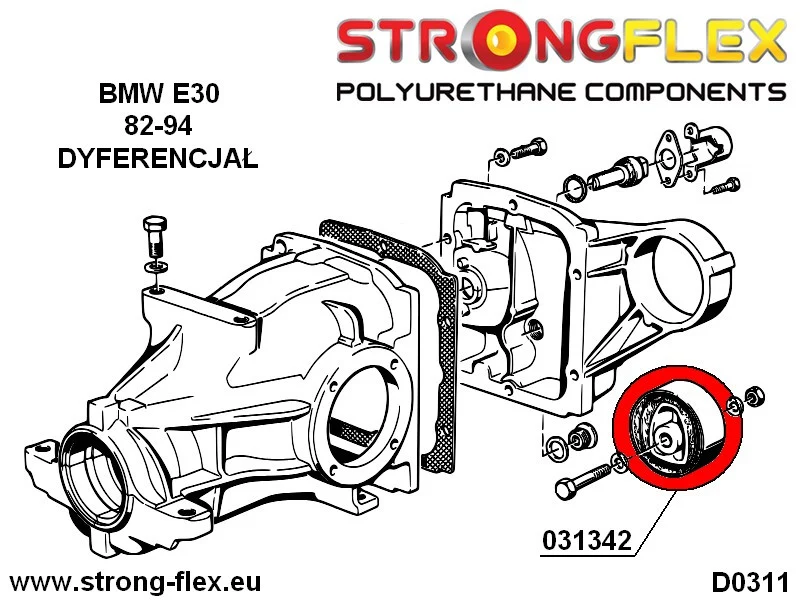 Full suspension bush kit SPORT - BMW > Serie 3 > II E30
