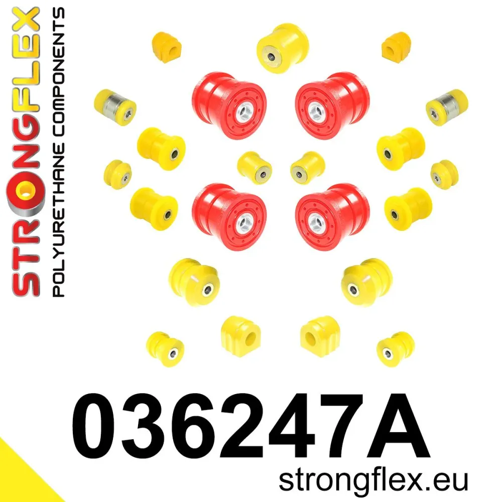 Full suspension polyurethane bush kit SPORT - BMW > X5 > I E53