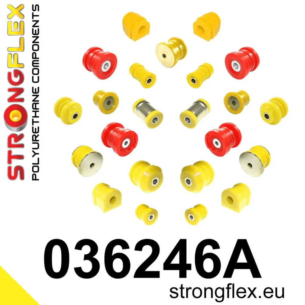 Full suspension polyurethane bush kit SPORT - BMW > X3 > I E83
